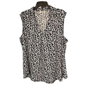 Blue Mood Women’s Sleeveless Blouse